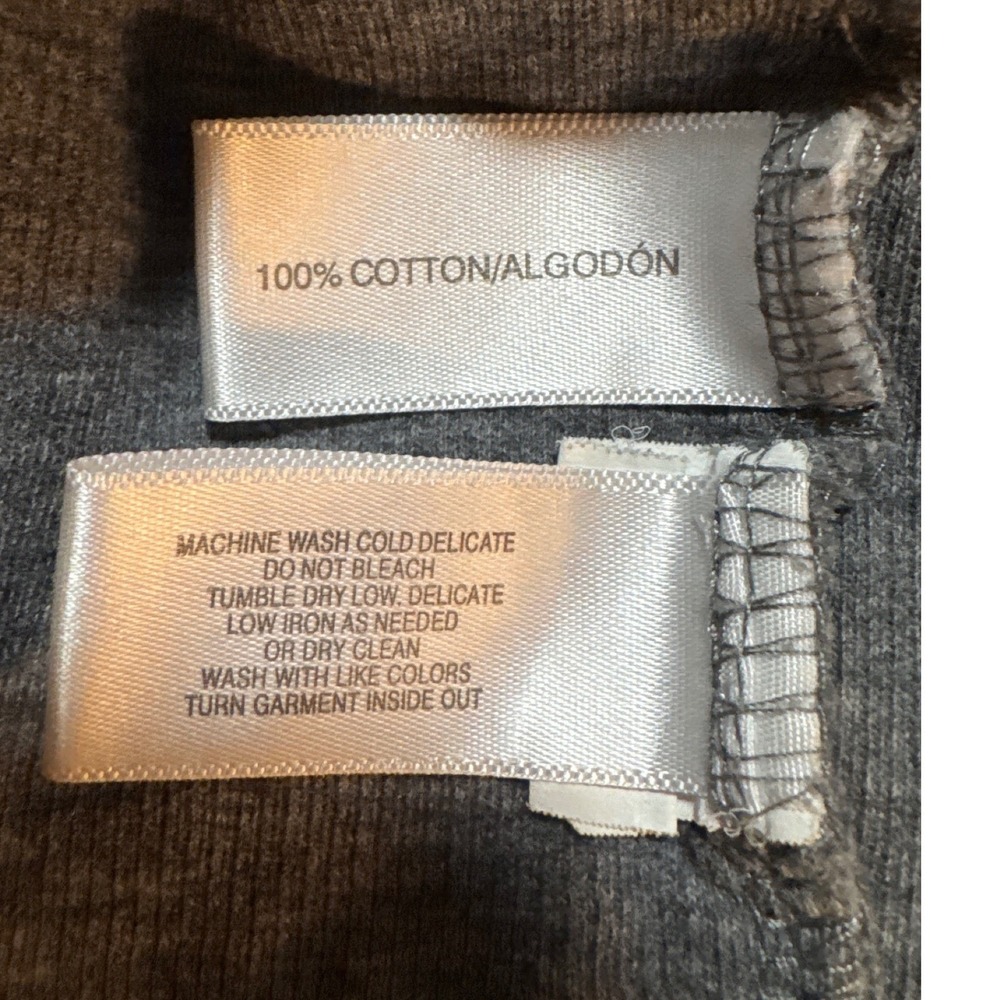 Cutter & Buck Mens Gray Pullover 1/4 Zip Long Sleeve Sweatshirt Top Large - Picture 5 of 6